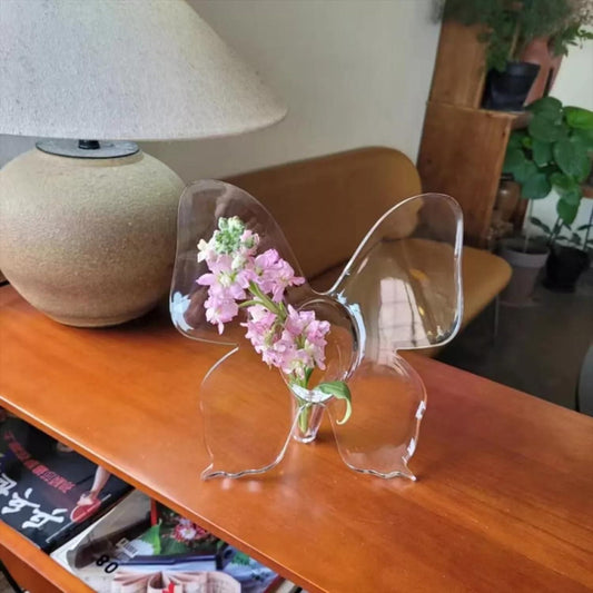 Butterfy | Clear Butterfly Frame Vase